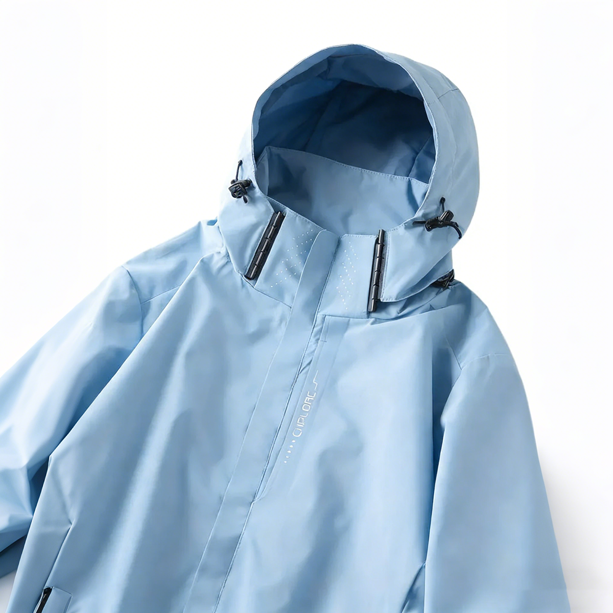 Leichte, wasserdichte und winddichte Unisex-Outdoor-Jacke