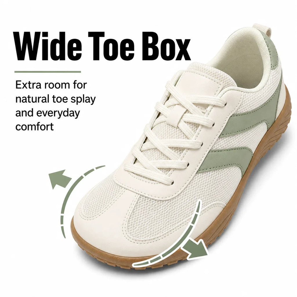 Barfuß-Walking-Schuhe mit breiter Zehenbox – Unisex