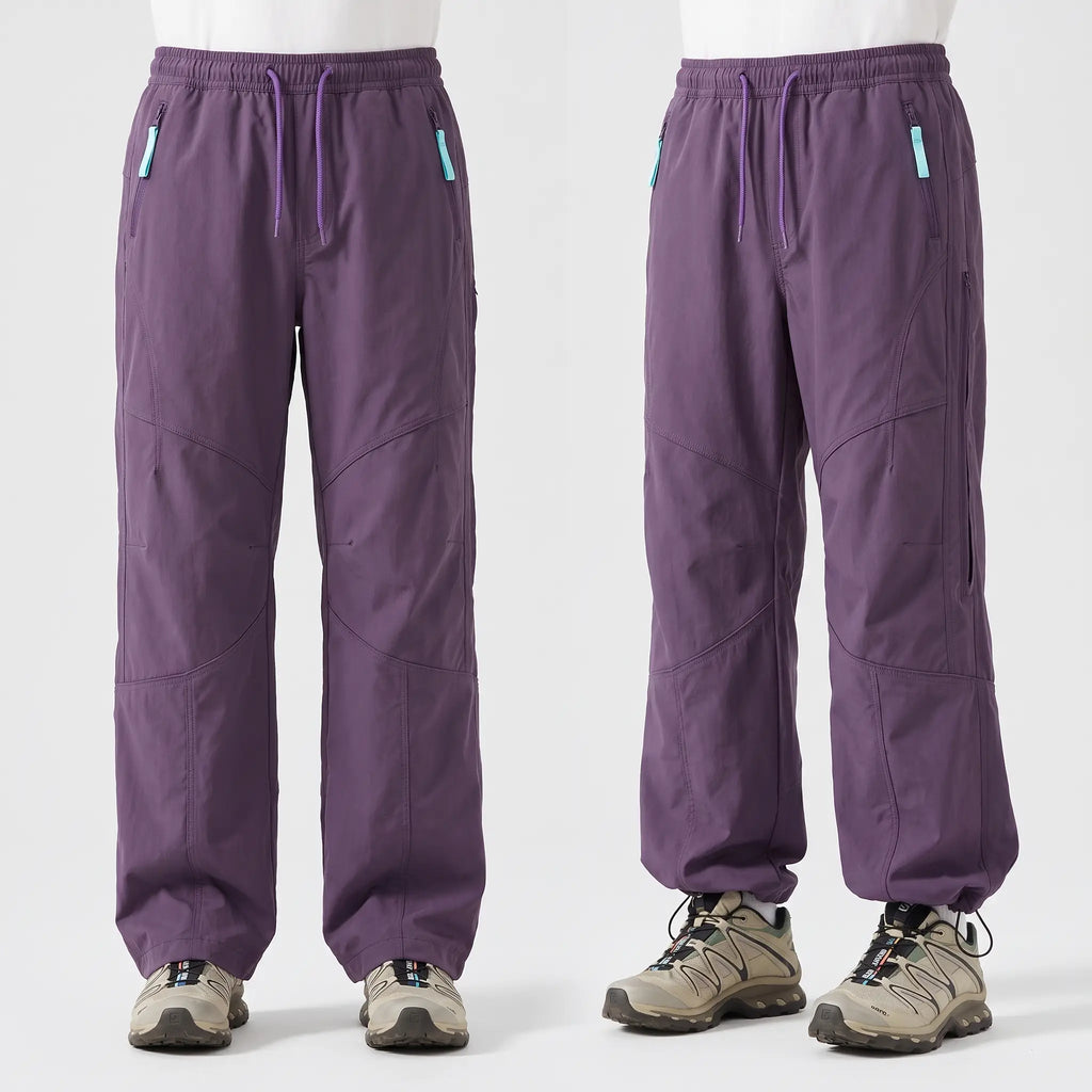 Wanderhose Wide Leg – wasserabweisende Softshell-Hose Unisex