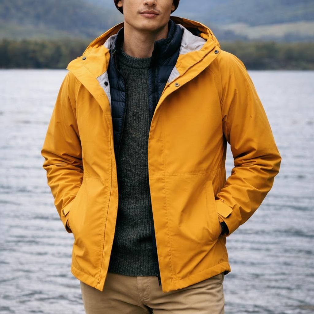 Wasserdichte Outdoor-Jacke für den Alltag – Unisex