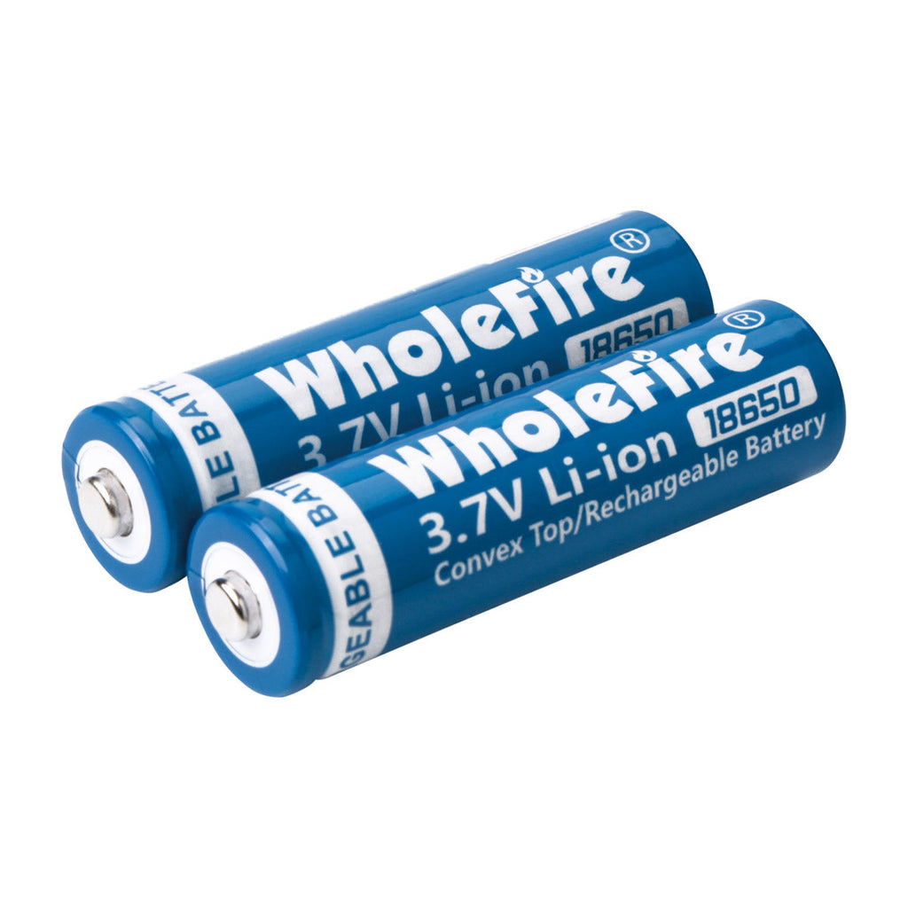 18650 Li-Ion 3,7V wiederaufladbare Akkus – 5000mAh Hochkapazität (2er-Set)