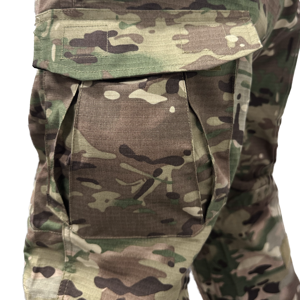 Tactical-Hose mit Knieschonern – Ripstop-Gewebe