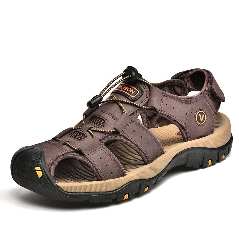 Herren-Komfortsandalen mit verstellbaren Riemen