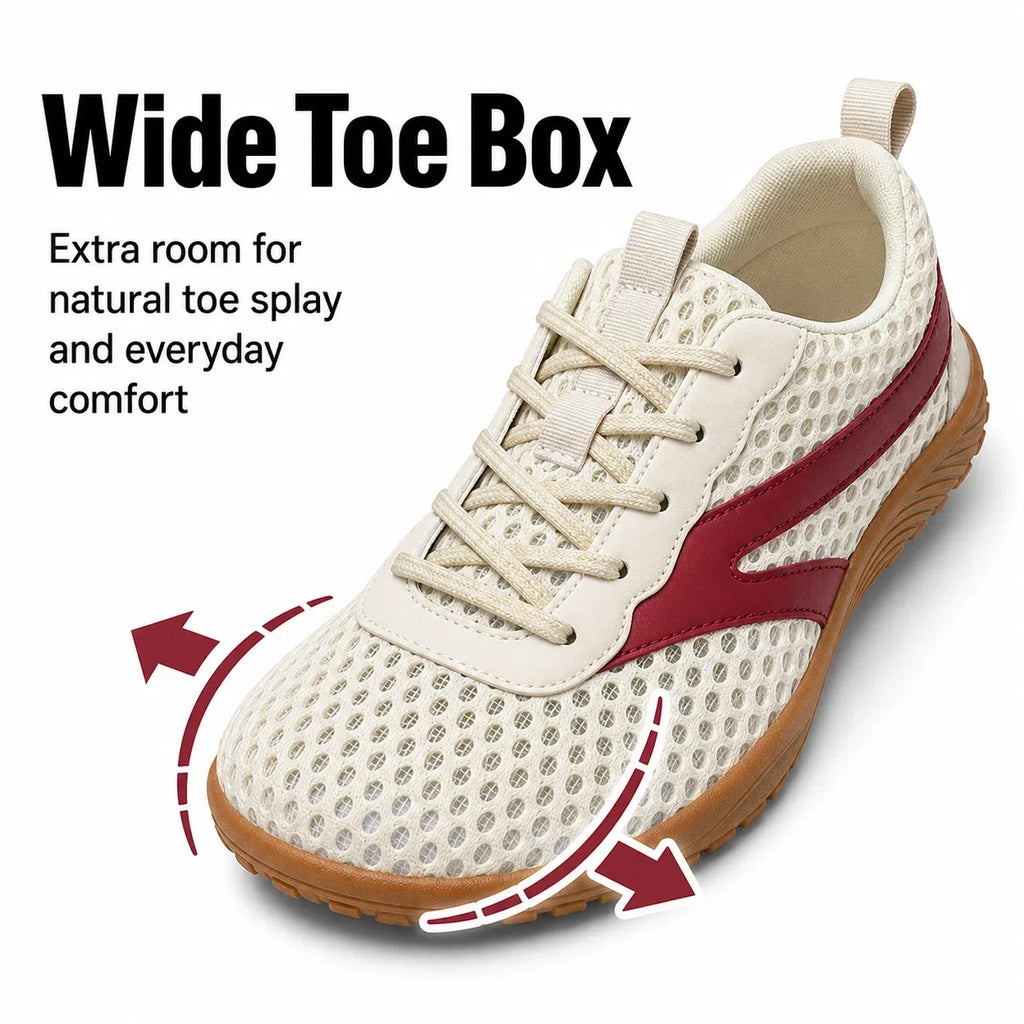 Barfuß-Walking-Trainer mit breiter Zehenbox – Unisex
