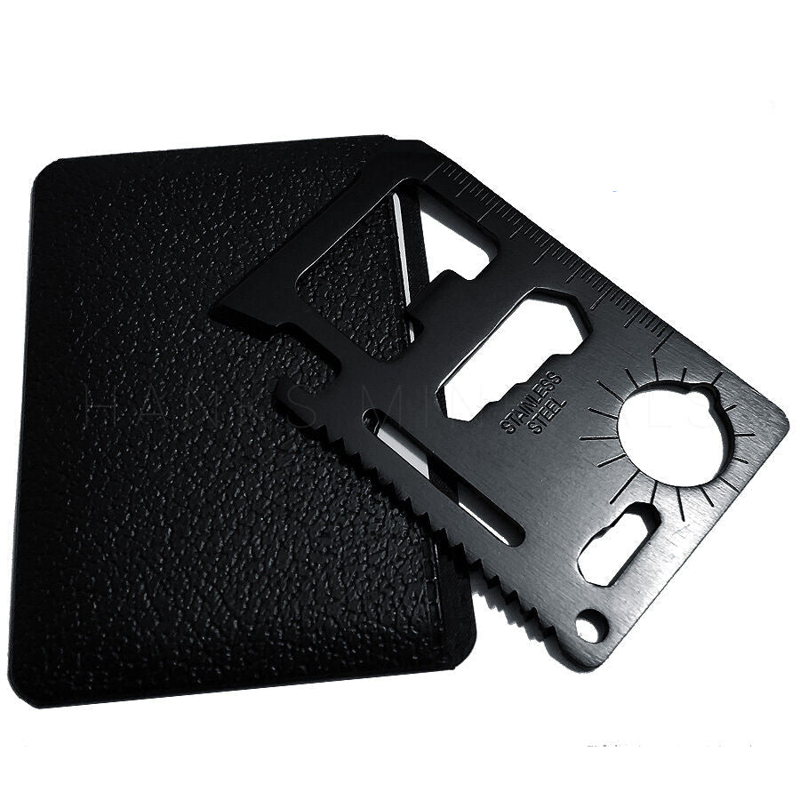 Kreditkarten-Multitool – 11-in-1 Überlebenskarte fürs Portemonnaie