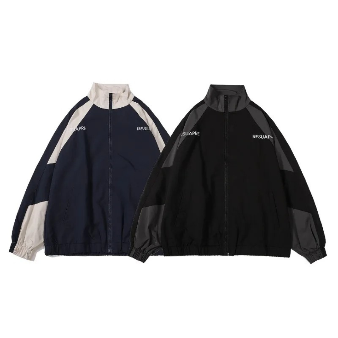 Leichte Herren Windbreaker Jacke – Varsity-Stil Shell