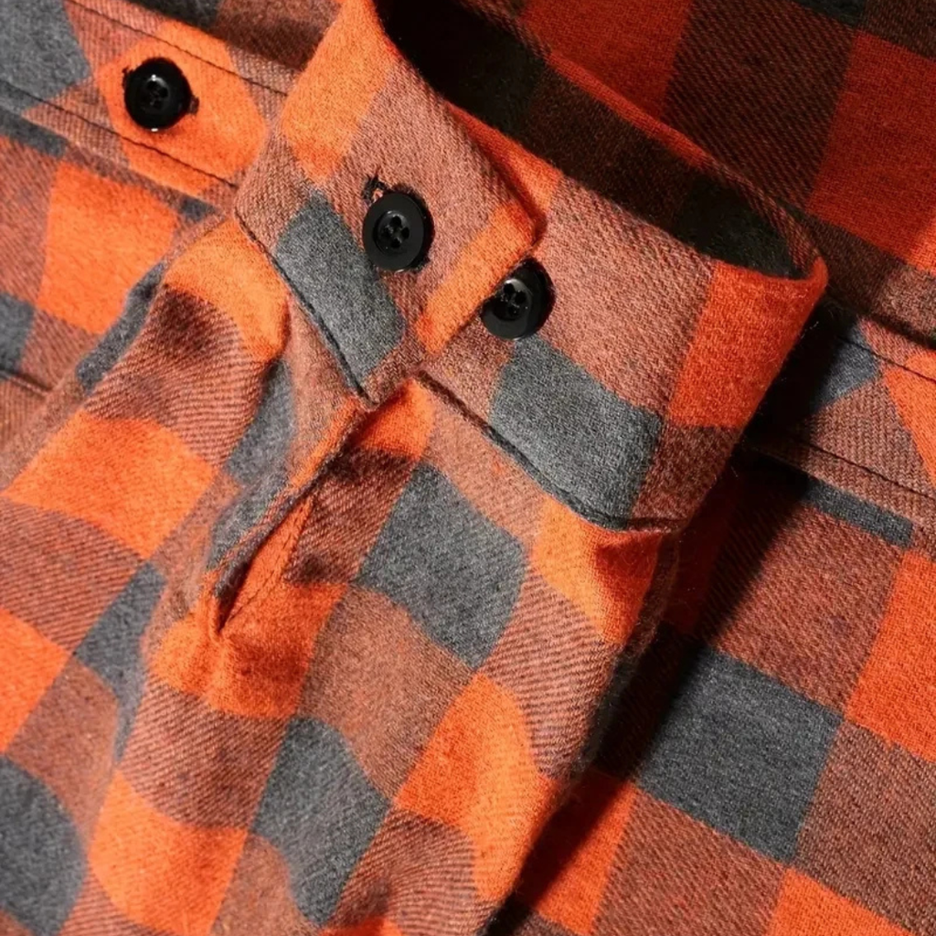 Flanell Pullover mit Kapuze & Karo-Design – Nordspur TrailHaven