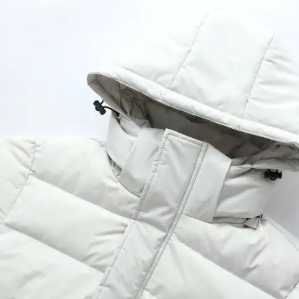 Daunenjacke mit Kapuze & Windschutz – NordFrost Parka