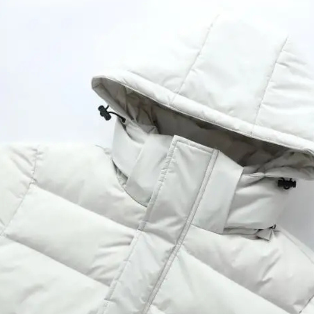 Daunenjacke mit Kapuze & Windschutz – NordFrost Parka