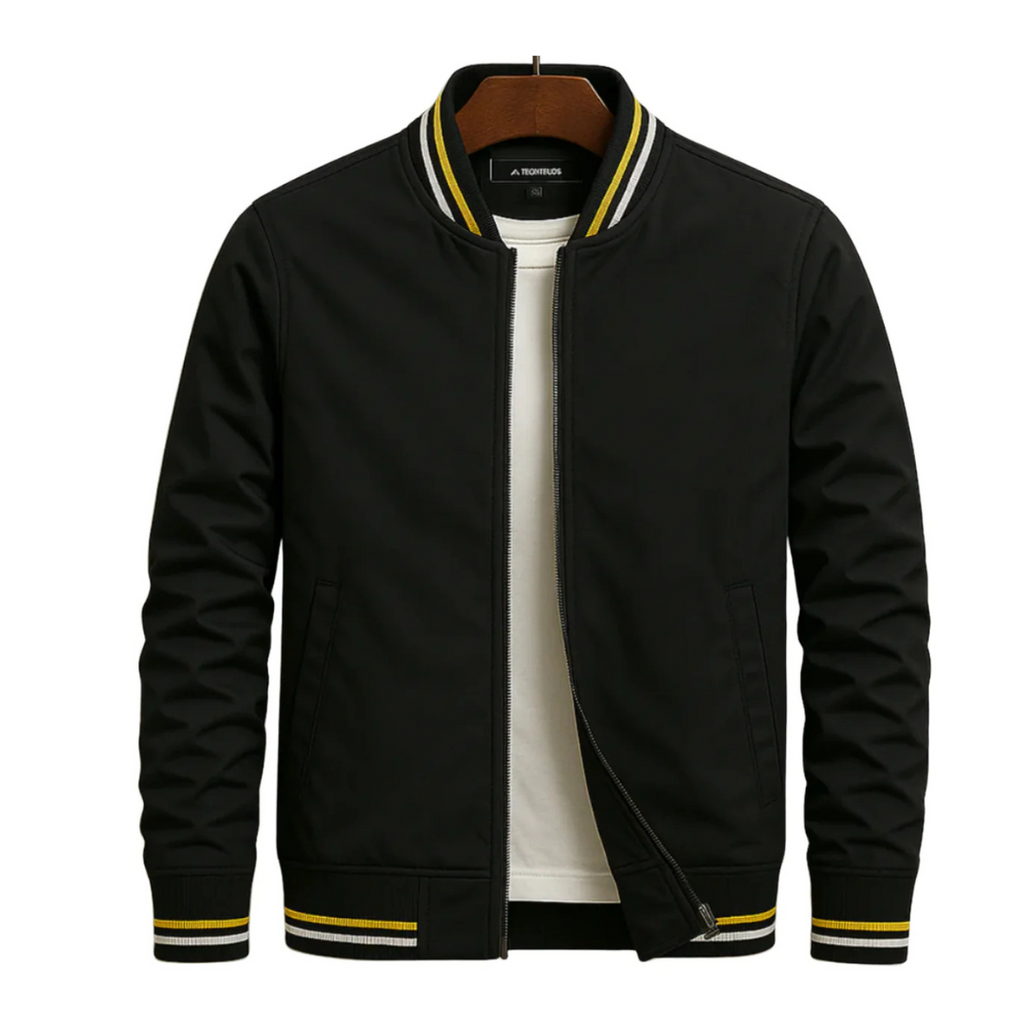 Bomberjacke im College-Style mit Streifen – UrbanStripe Jacket