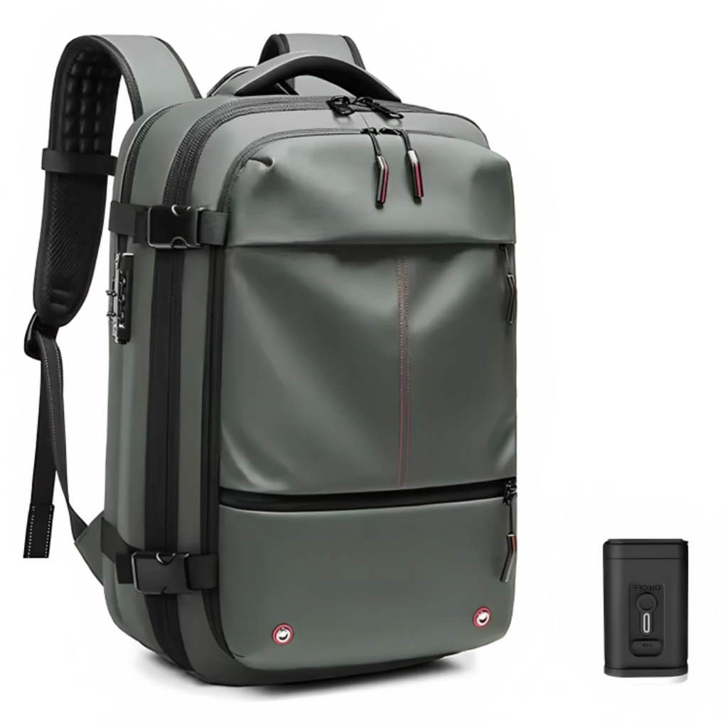 Taschen Rucksack mit Kompressionssystem & Nass-/Trockenfach – PackForm Traveler