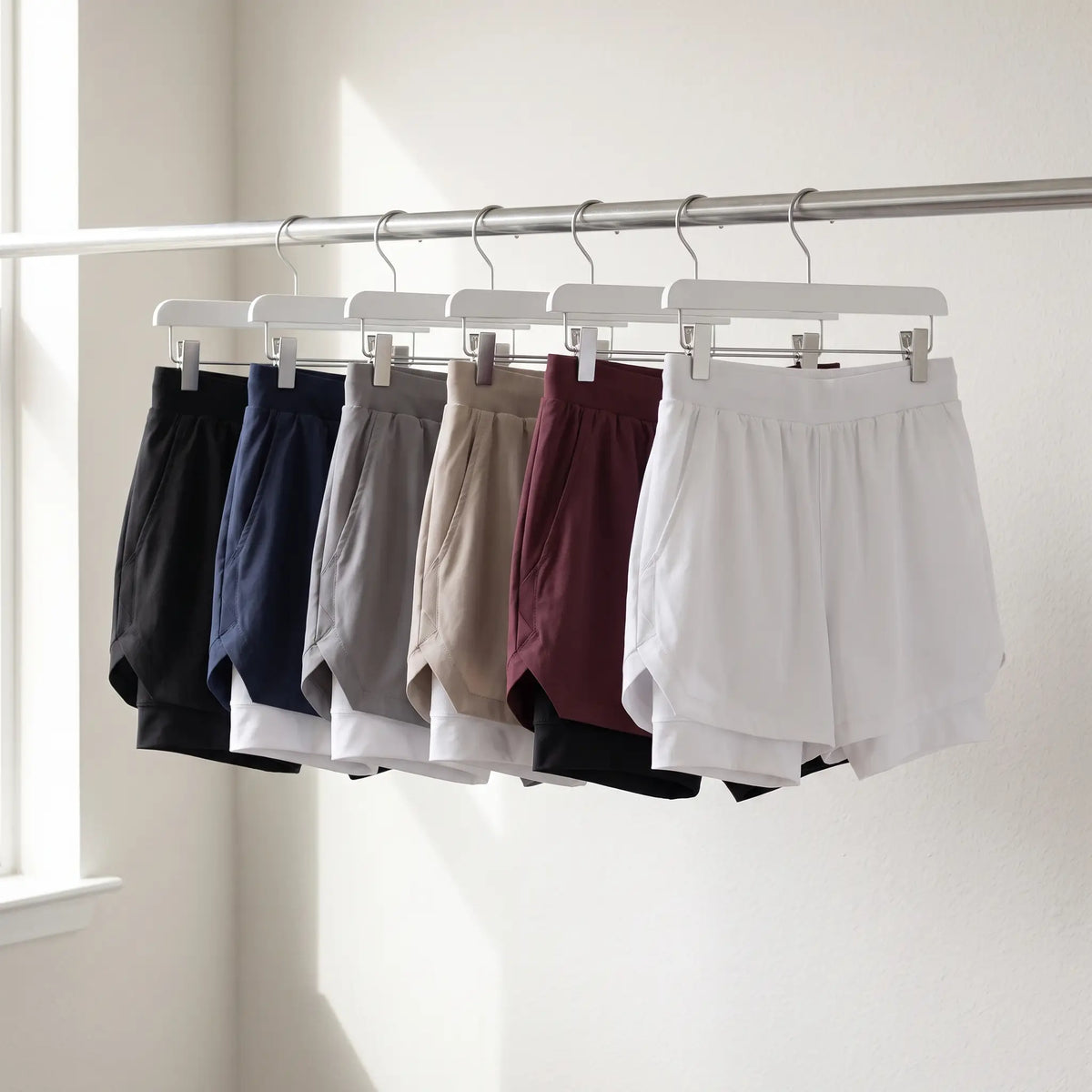 Herren Laufshorts 2-in-1 mit Innenslip und Handytasche