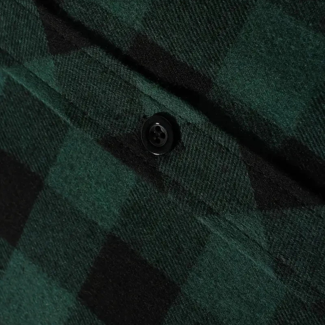 Flanell Pullover mit Kapuze & Karo-Design – Nordspur TrailHaven