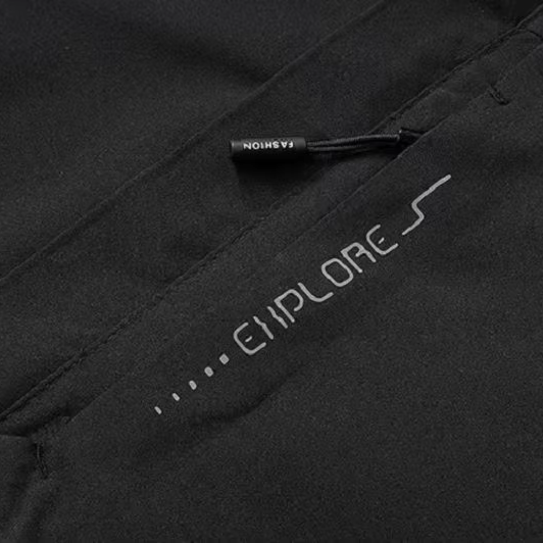 Herren Kapuzen-Wasserdichte Regenjacke – Legere Alltags-Regenjacke für Herren
