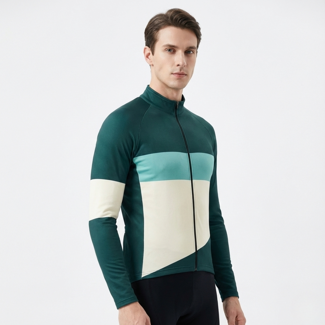 VeloTherm Herren-Langarm-Radtrikot