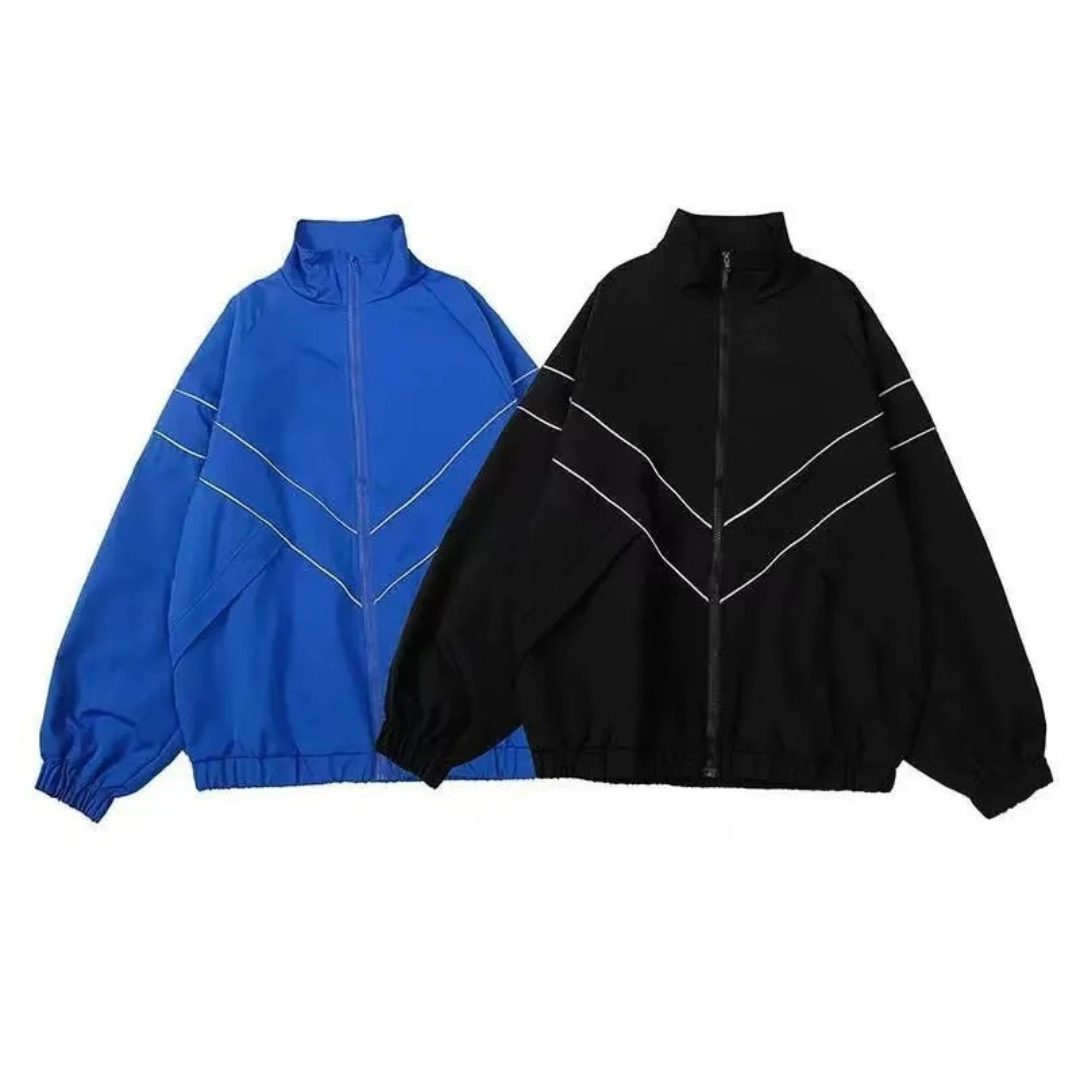 Leichte Herren Windbreaker Jacke – Varsity-Stil Shell