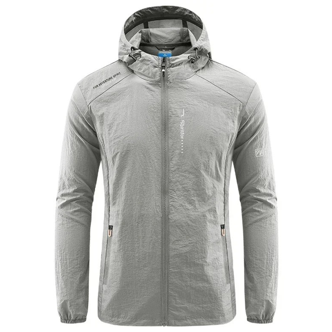 Leichte Herren Windjacke mit Kapuze – Outdoor Jacke