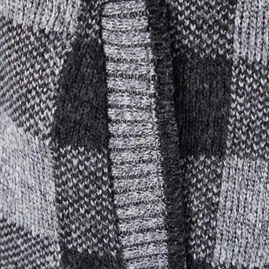 Flanell Pullover mit Fleecefutter & Kapuze – NordHaven Check Jacket