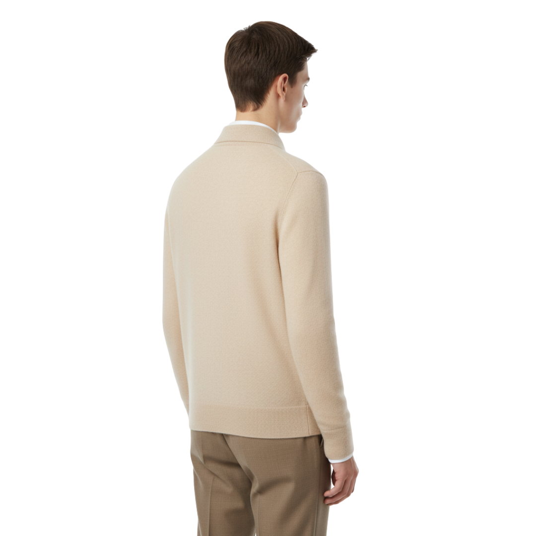 Lumière Polokragen-Pullover