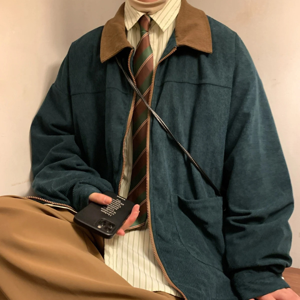 Herren Retro-Bomberjacke – Broadmoor Reißverschlussjacke