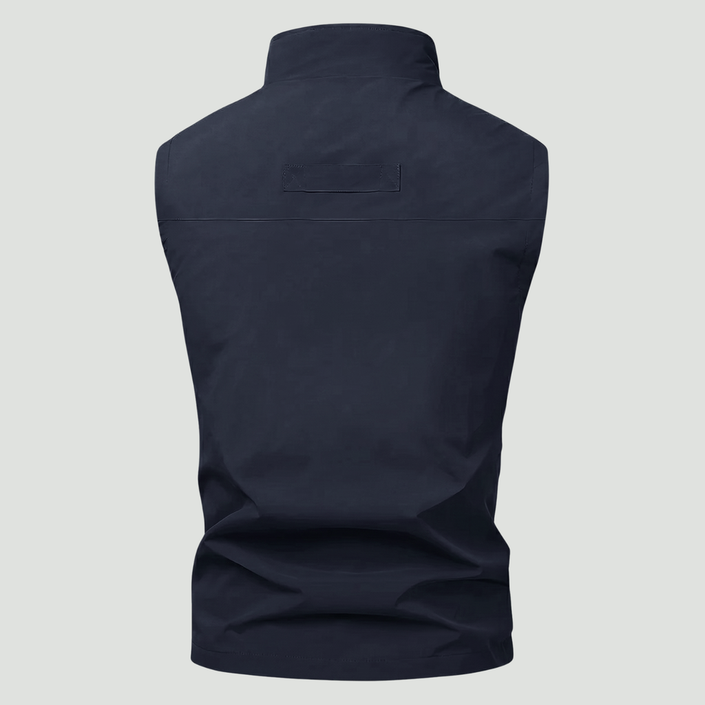 Leichte Outdoor-Weste mit vielen Taschen – schnelltrocknende Schicht