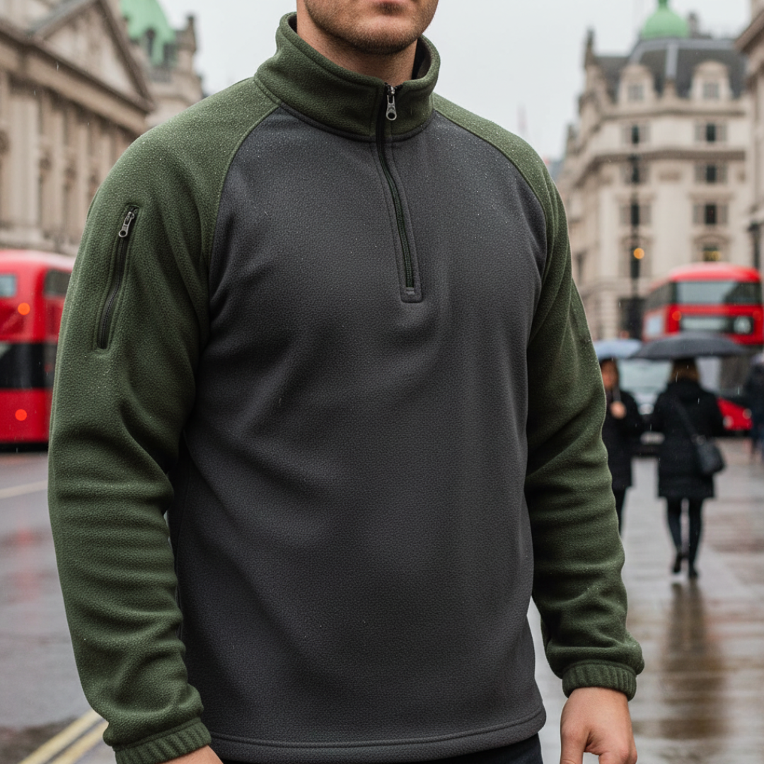 DualTherm Fleece mit Half-Zip