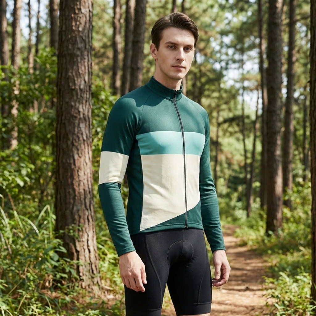 VeloTherm Herren-Langarm-Radtrikot
