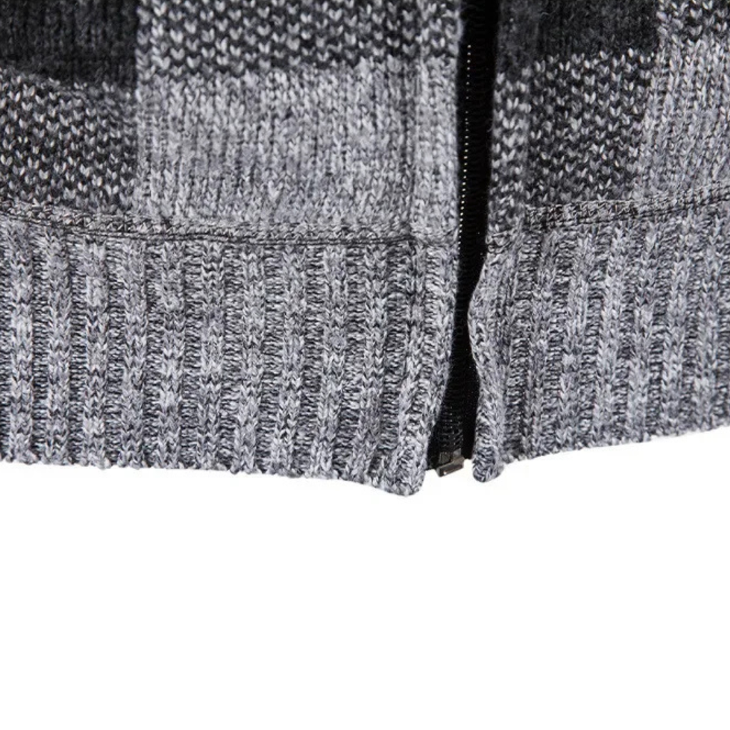 Flanell Pullover mit Fleecefutter & Kapuze – NordHaven Check Jacket