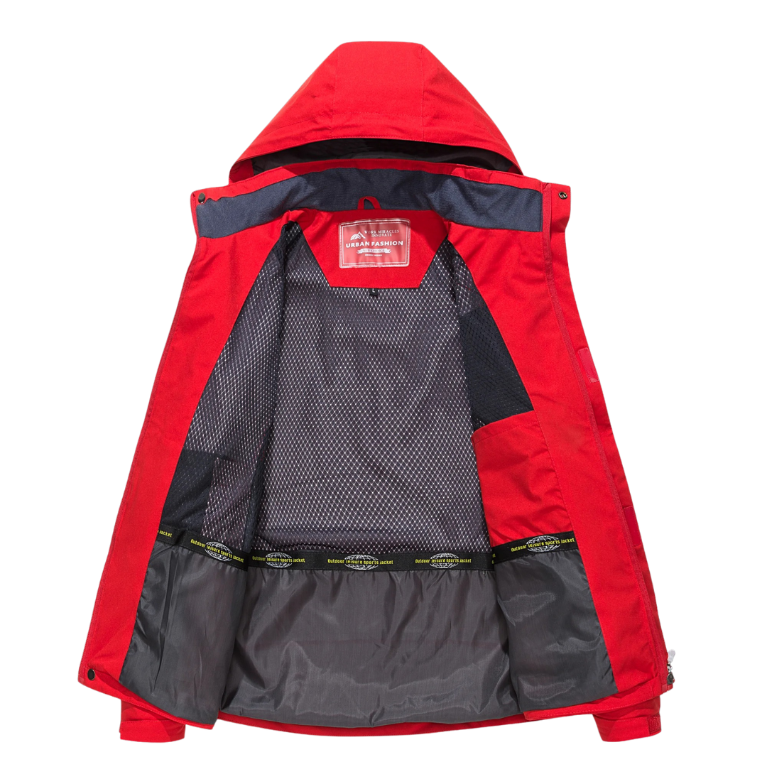 Wasserdichte Herren-Wanderjacke – Expeditionsshell