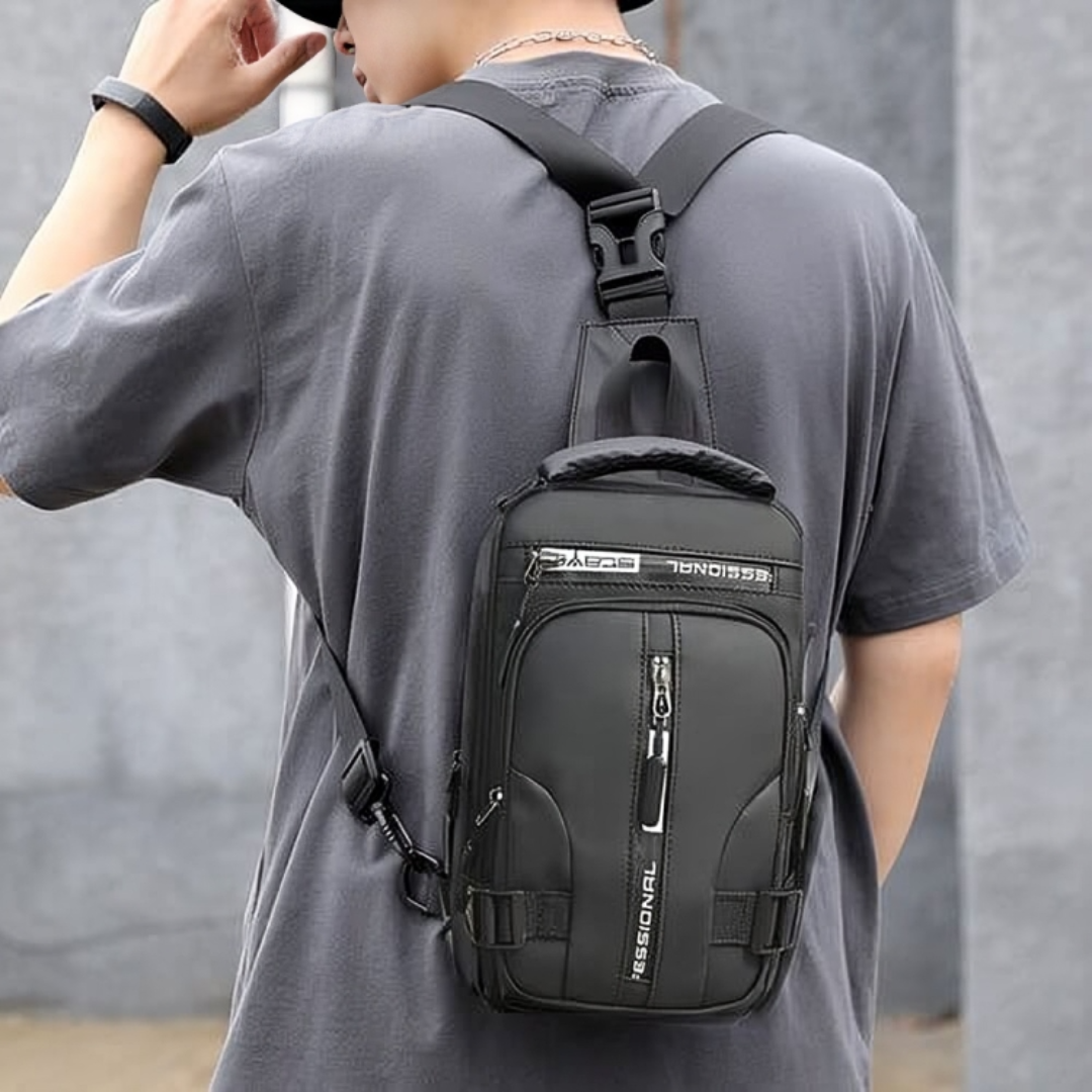 Taschen Schulterrucksack Wasserabweisend mit Anti-Diebstahl & USB – UrbanSecure Bag