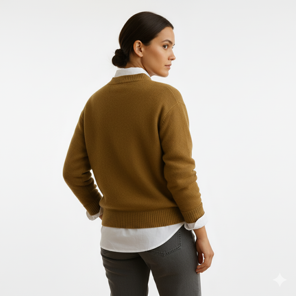 Raven Weicher Strickpullover