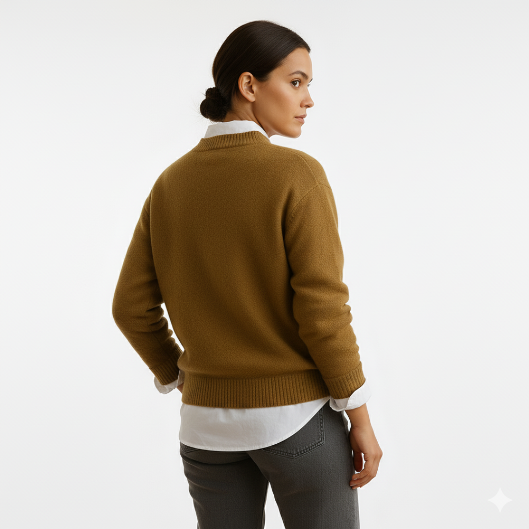 Raven Weicher Strickpullover