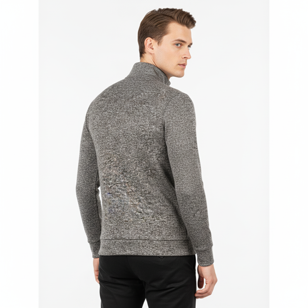 WinterLoom Strickpullover mit Reißverschluss