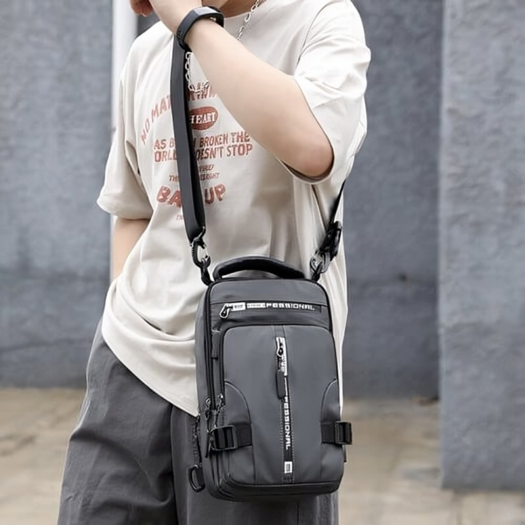 Taschen Schulterrucksack Wasserabweisend mit Anti-Diebstahl & USB – UrbanSecure Bag