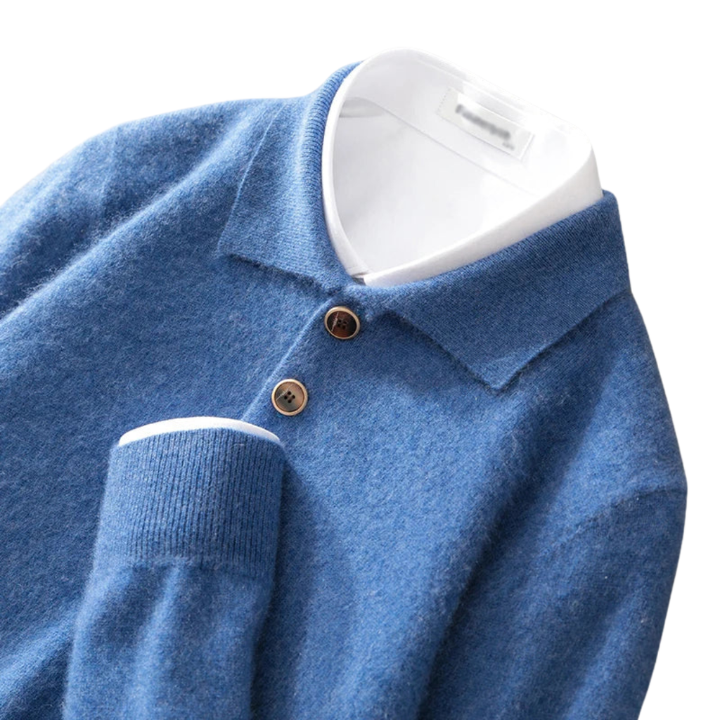 Lumière Polokragen-Pullover
