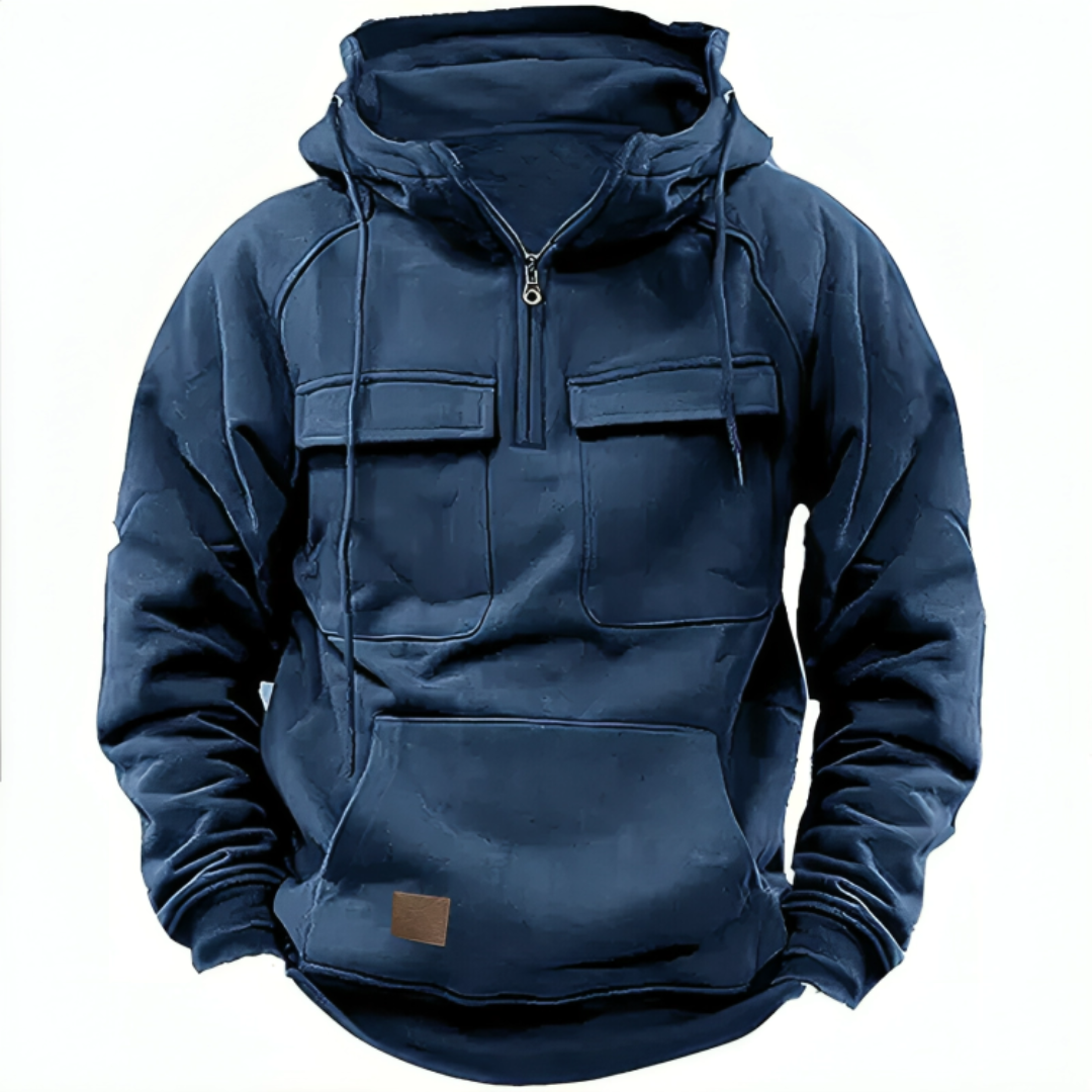 TerraForge Hoodie im Utility-Stil