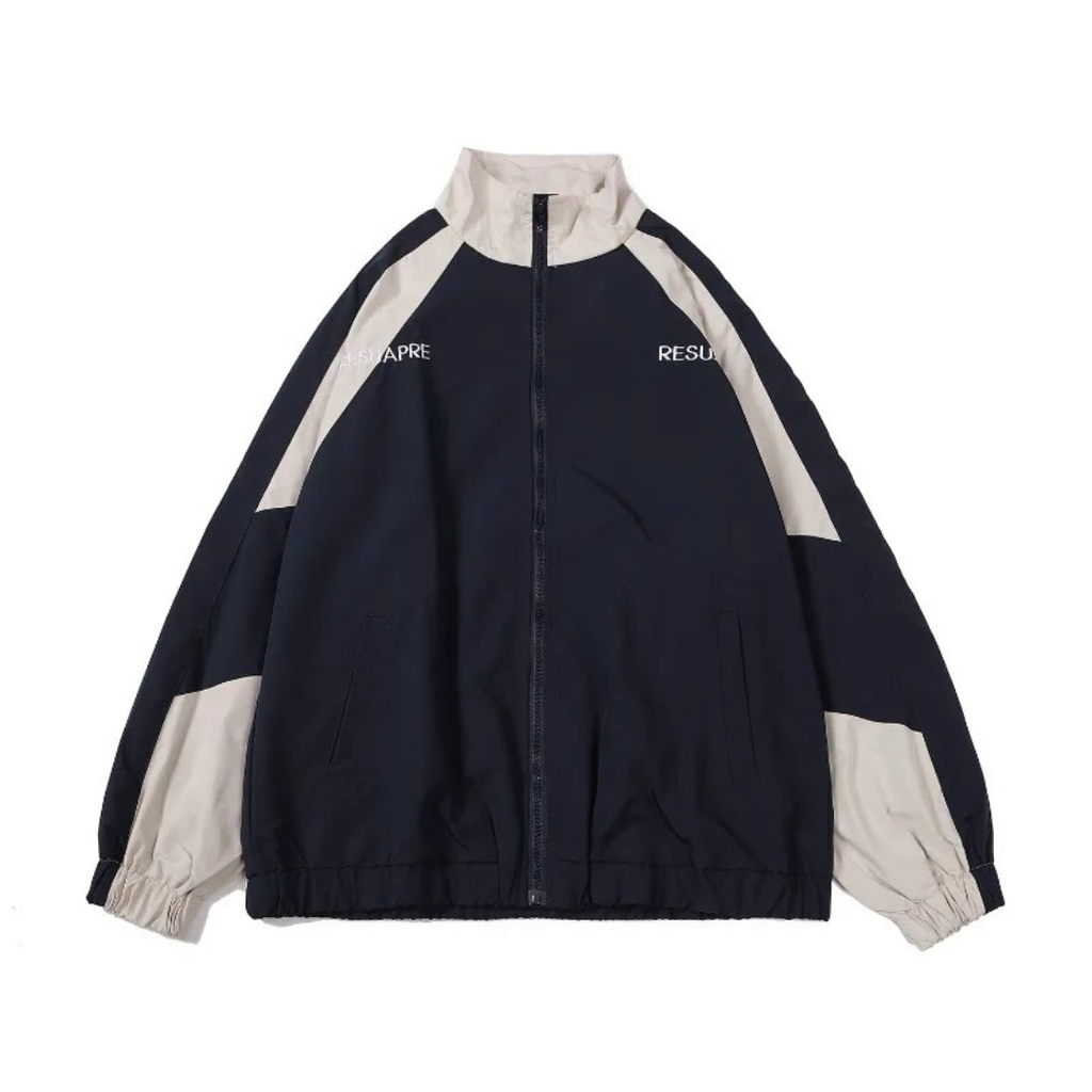 Leichte Herren Windbreaker Jacke – Varsity-Stil Shell