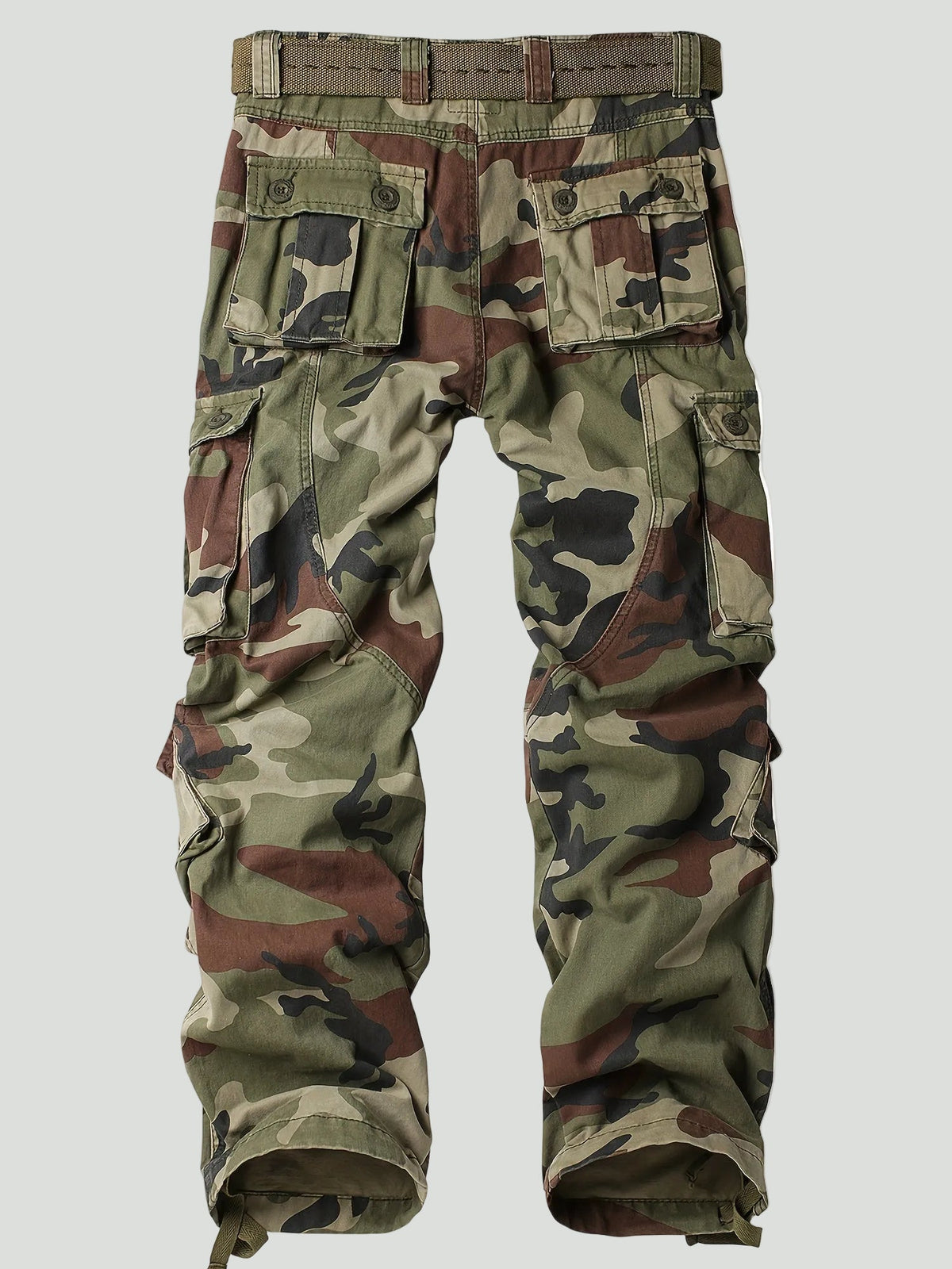 Herren Camouflage-Cargohose mit vielen Taschen