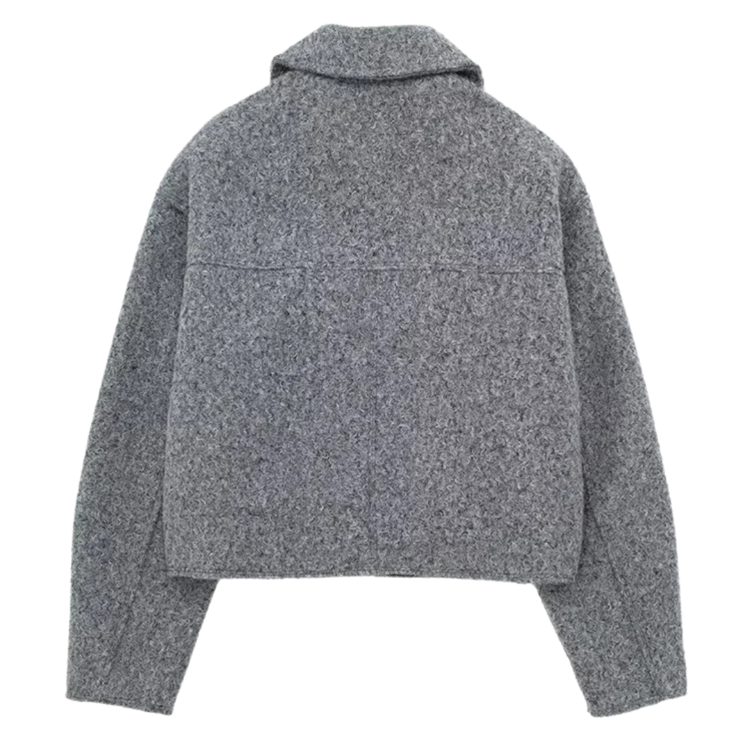 Damen Fleecejacke mit Reißverschluss – Westmere SoftWool Jacke mit Taschen