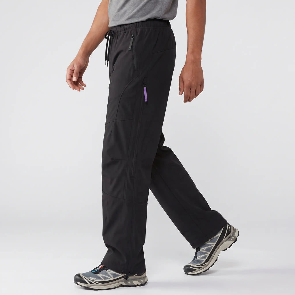 Wanderhose Wide Leg – wasserabweisende Softshell-Hose Unisex