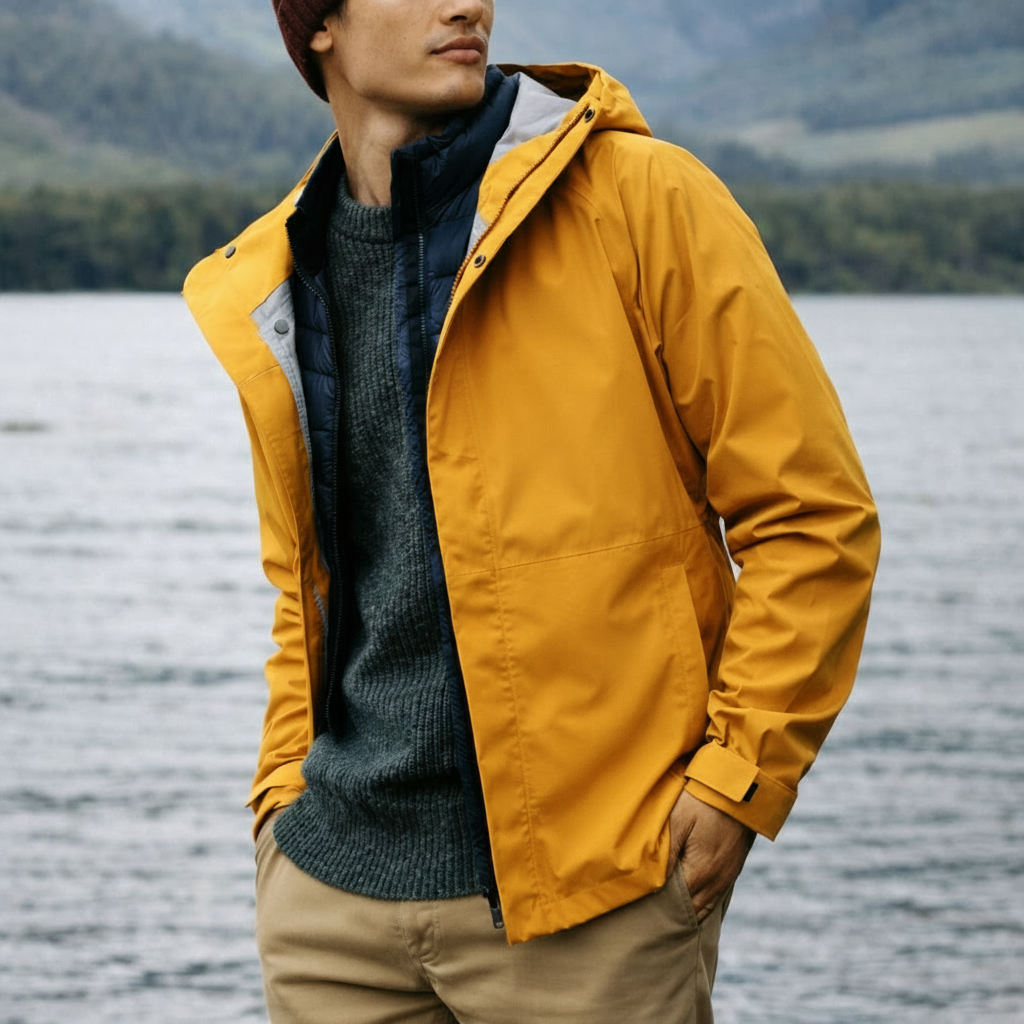 Wasserdichte Outdoor-Jacke für den Alltag – Unisex