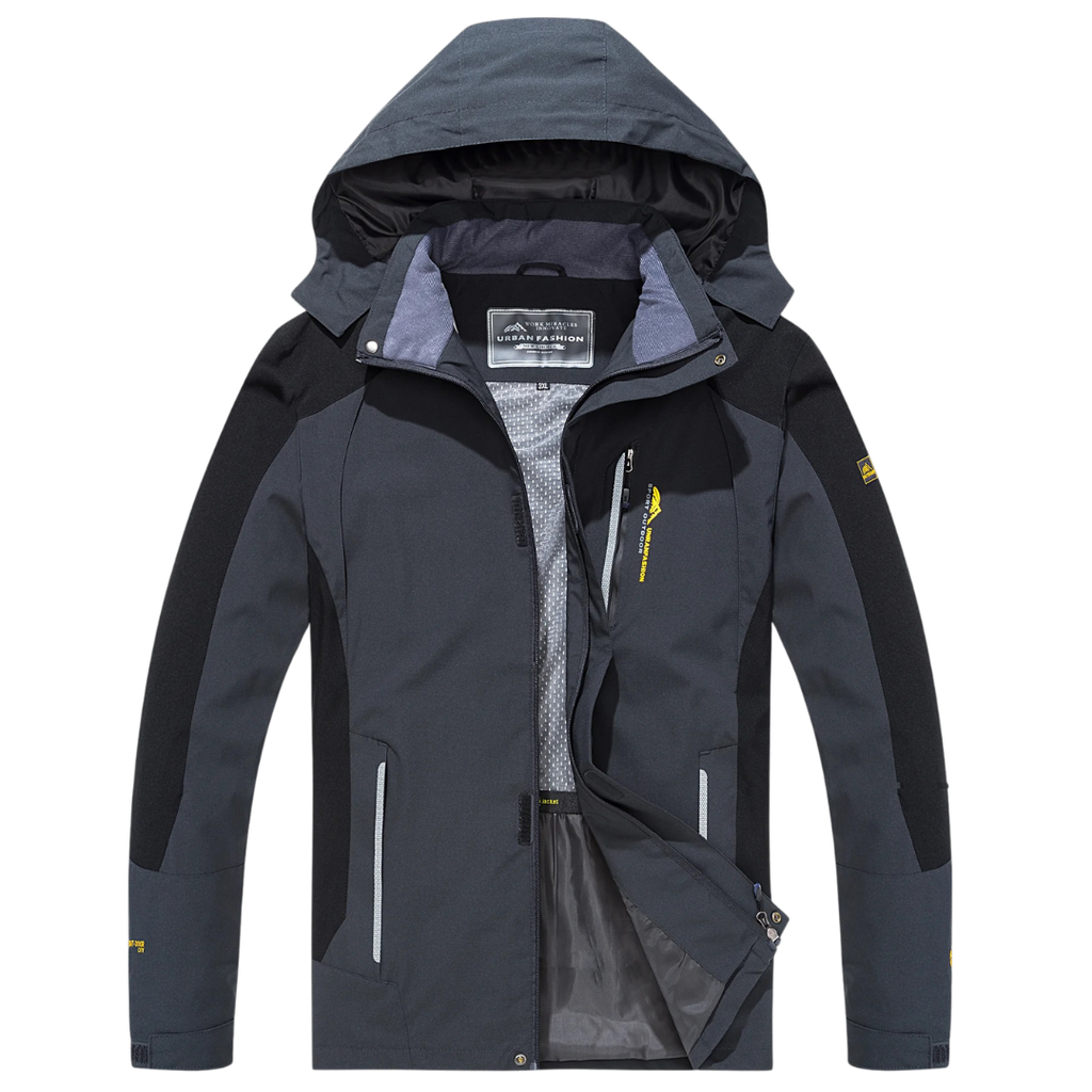 Wasserdichte Herren-Wanderjacke – Expeditionsshell