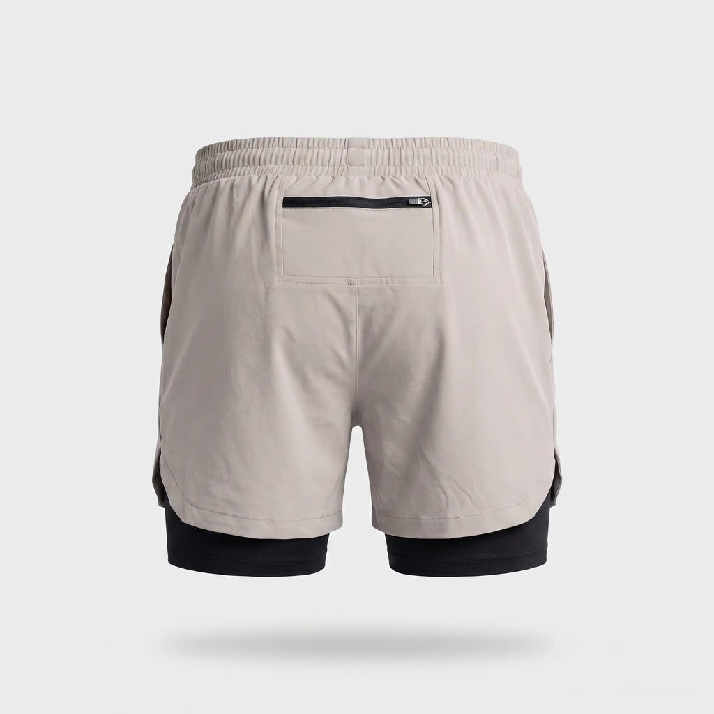 Herren Laufshorts 2-in-1 mit Innenslip und Handytasche