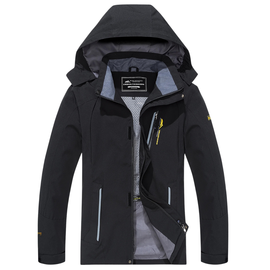 Wasserdichte Herren-Wanderjacke – Expeditionsshell