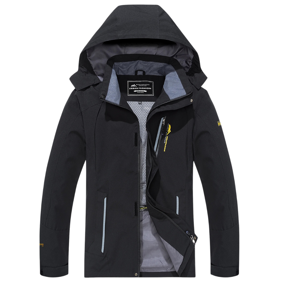 Wasserdichte Herren-Wanderjacke – Expeditionsshell