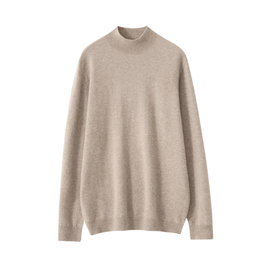 Herren Pullover mit Stehkragen