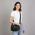 Gesteppte Mini-Crossbody-Tasche