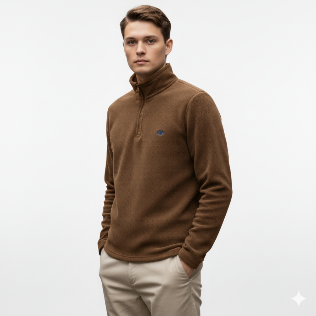 PolarLite Fleece-Pullover mit Halb-Reißverschluss