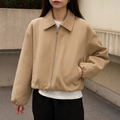 Mantel Damen mit Reißverschluss & lockerem Schnitt – UrbanEase Jacket