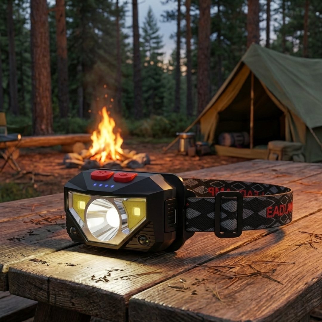 snoutatelier | Beamora Aufladbare LED-Kopflampe
